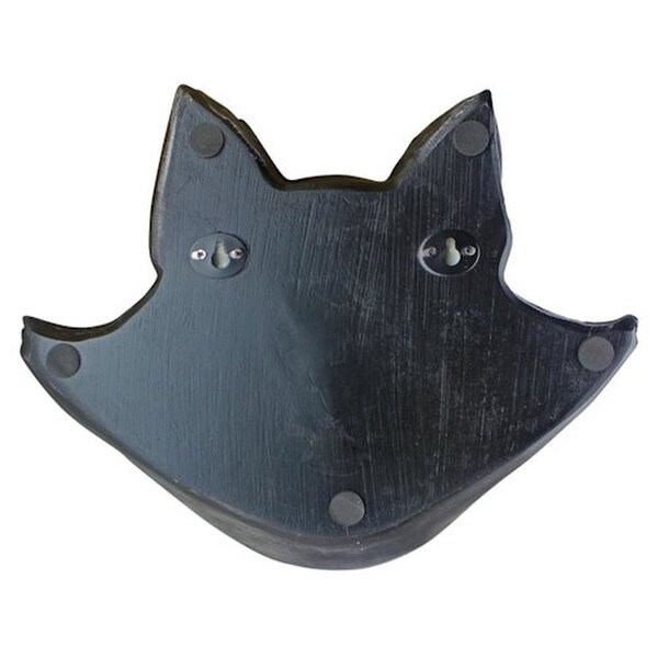 Back View Cat Birdhouse House Sculpture by artist Frederic Levesque